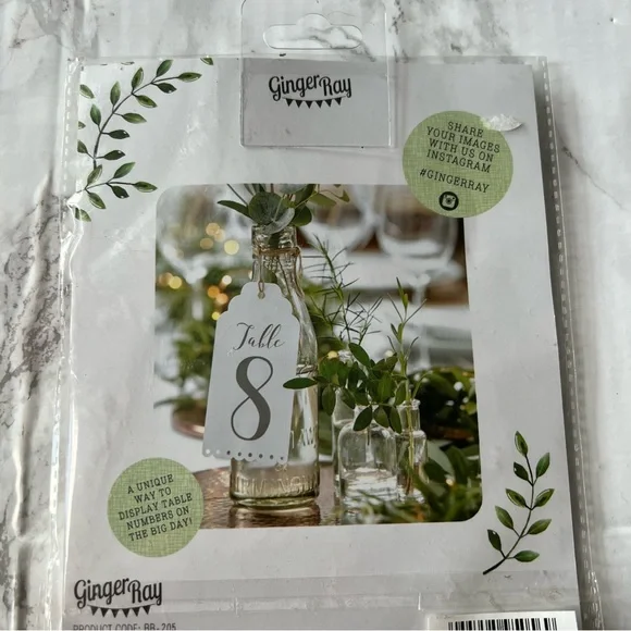 ginger ray table numbers Feb sale - Picture 3 of 3
